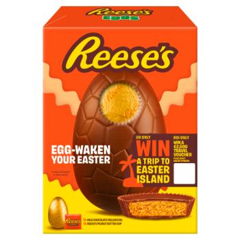 Reese's - Milk Chocolate Hollow Egg Snack Size with 1 Reese's Peanut Butter Cup, 92g