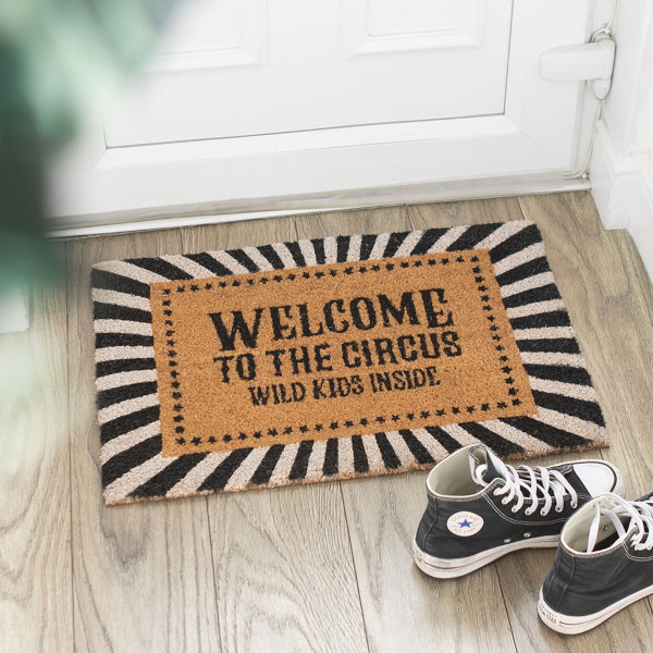 Something Different - Welcome to the Circus "Wild Kids inside" - Fussmatte / Doormat 40 x 60 cm – Bild 2