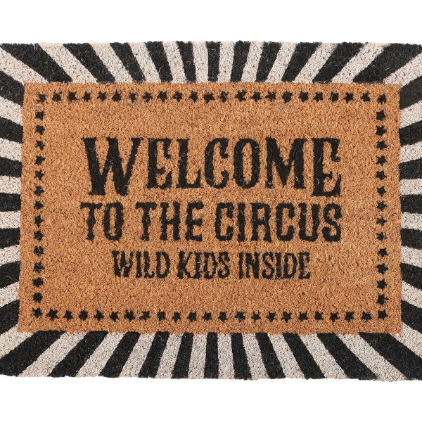 Something Different - Welcome to the Circus "Wild Kids inside" - Fussmatte / Doormat 40 x 60 cm